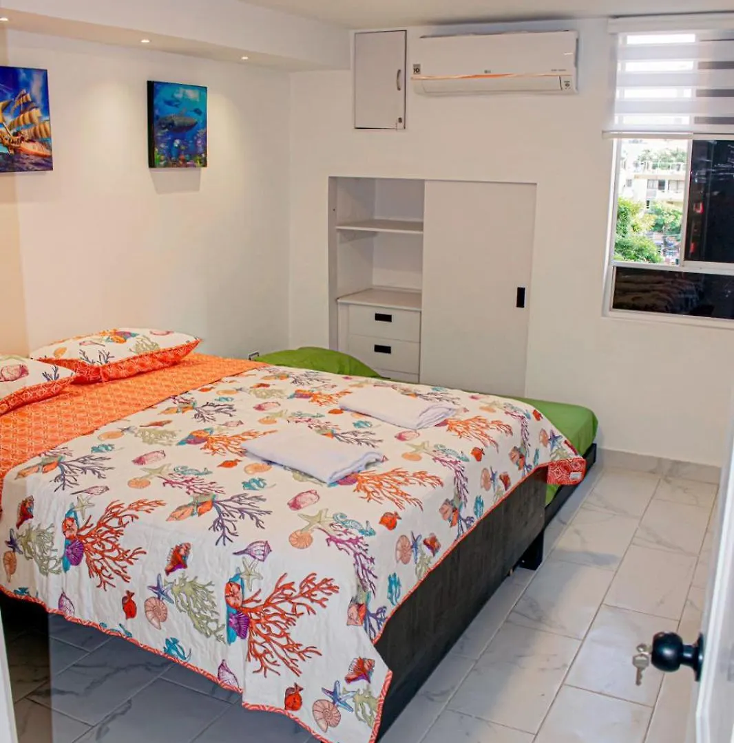 Apartmán Apartamento Vista Azul Rodadero Edificio Mara 502 Gaira