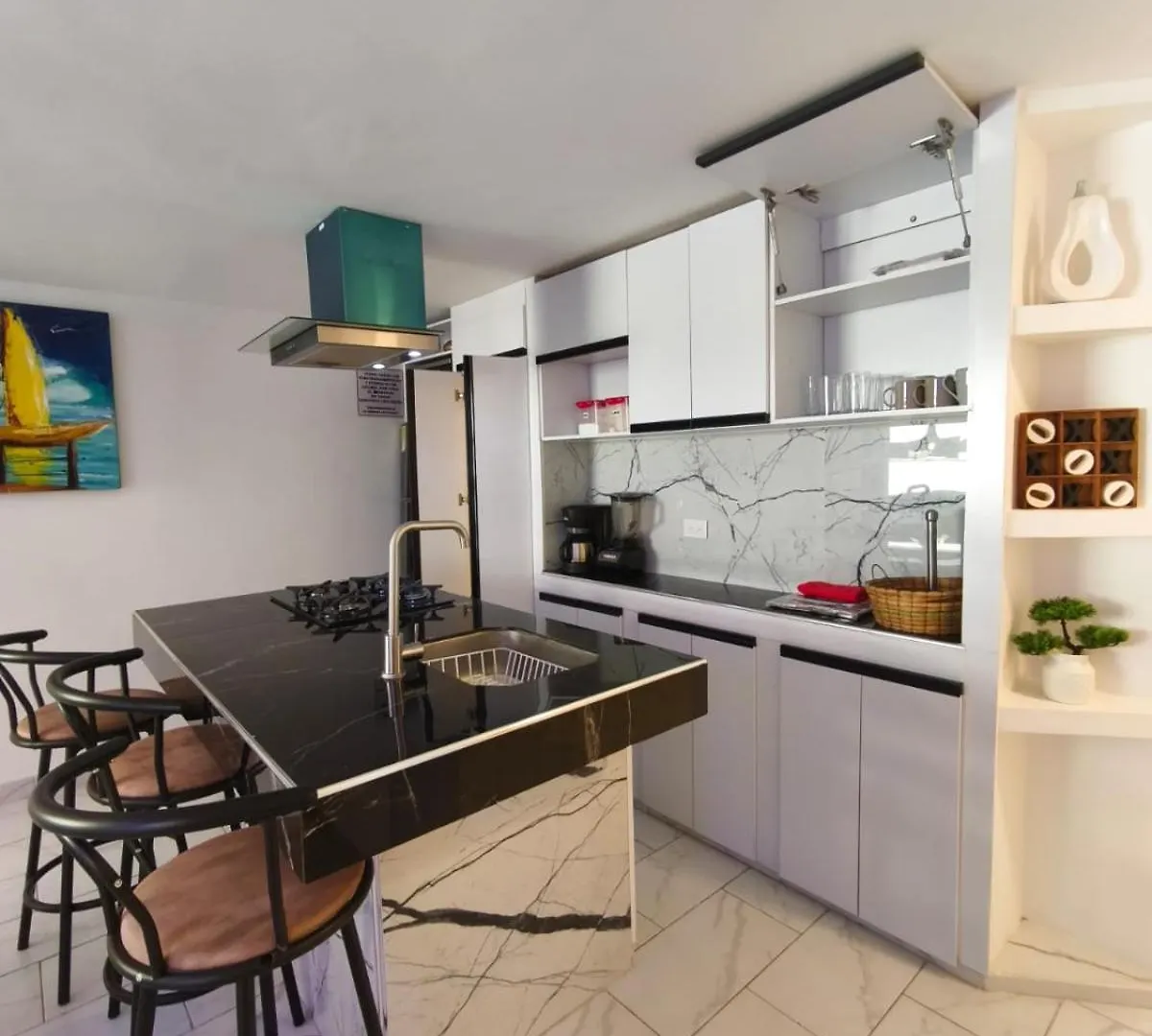 Apartmán Apartamento Vista Azul Rodadero Edificio Mara 502 Gaira Kolumbie